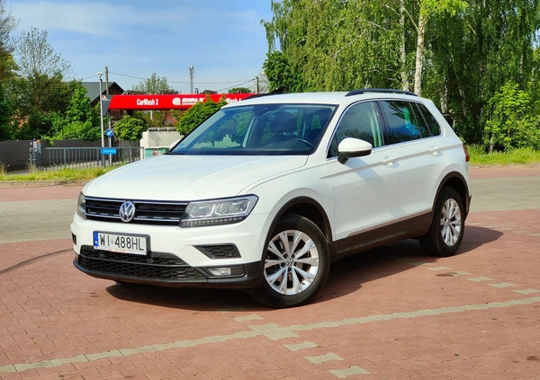 Volkswagen Tiguan cena 77500 przebieg: 220000, rok produkcji 2018 z Zabrze małe 154